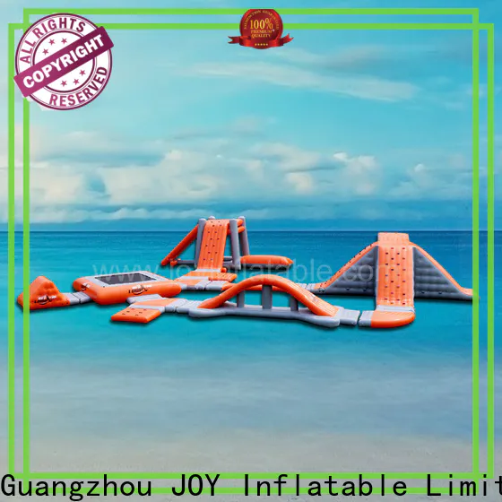 JOY inflatable game inflatable floating trampoline with good price for child