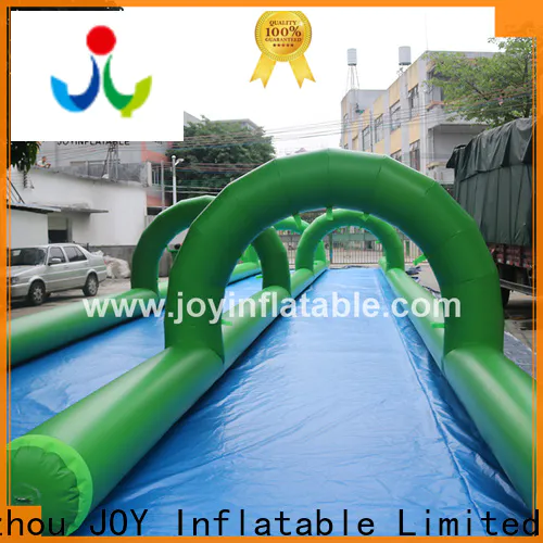 JOY Inflatable Top long water slide vendor for kids