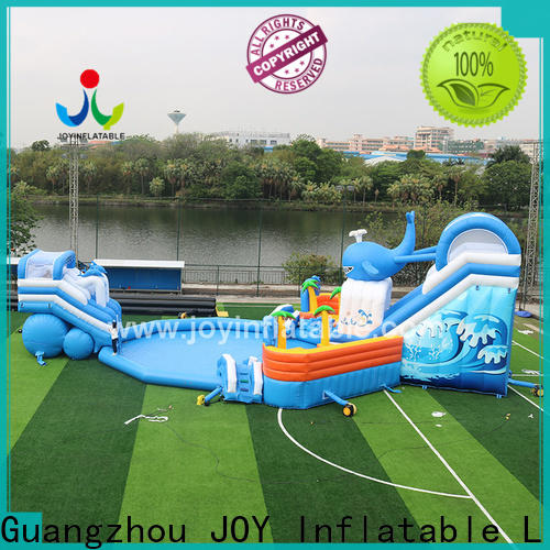 JOY Inflatable blow up water park with good price for outdoor