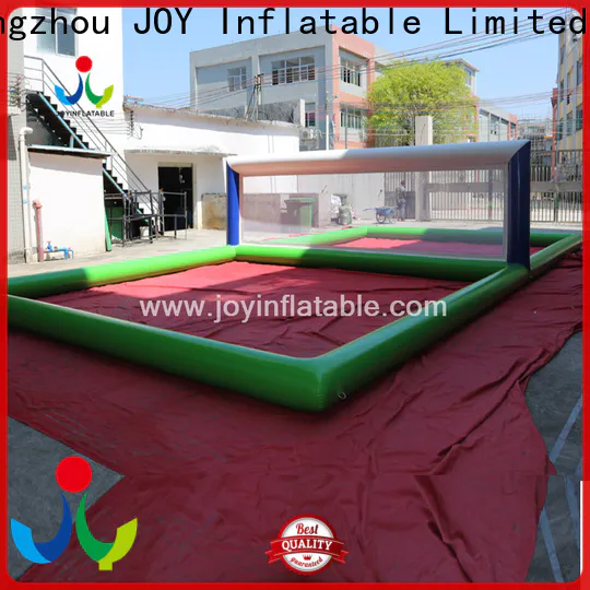 JOY Inflatable Top volleyball courts for sale supplier for river