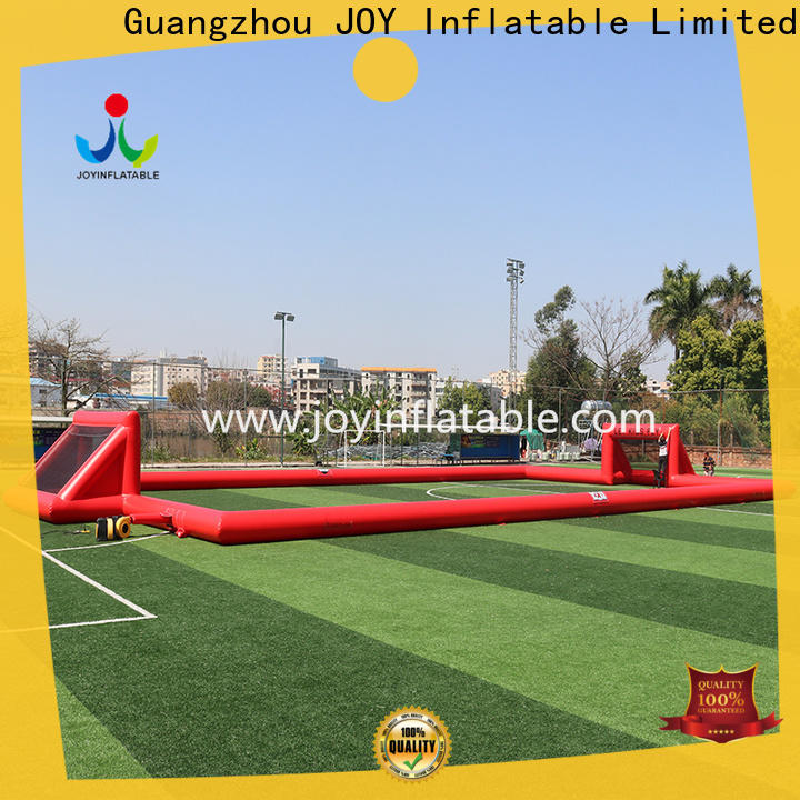 JOY Inflatable Buy blow up soccer field factory for water soap sport event