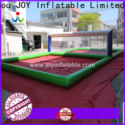JOY Inflatable New water volleyball court size company for river