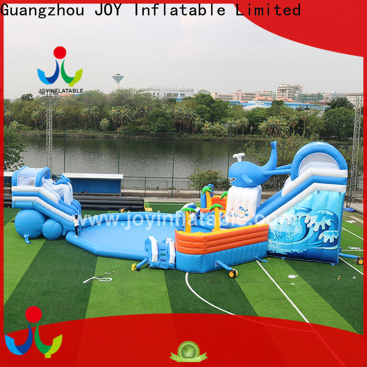 JOY Inflatable floating water park for sale with good price for outdoor