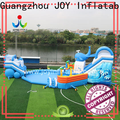 JOY Inflatable Professional floating water park for sale vendor for children