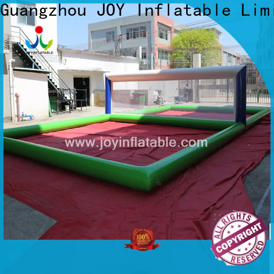 JOY Inflatable giant inflatable pool volleyball court wholesale for lake