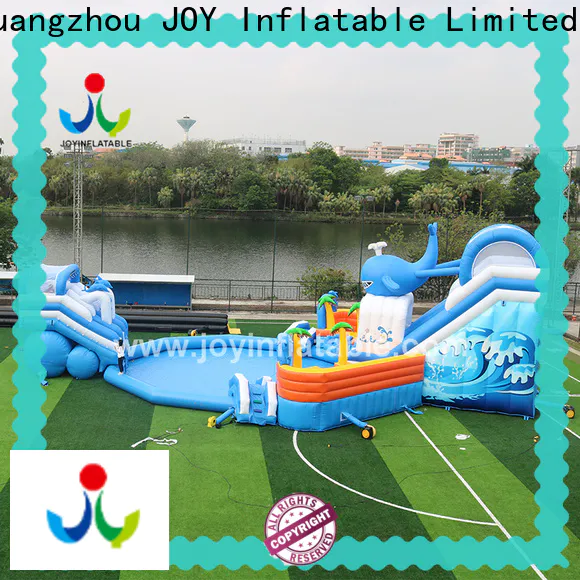 JOY Inflatable Top outdoor inflatable water park distributor for kids