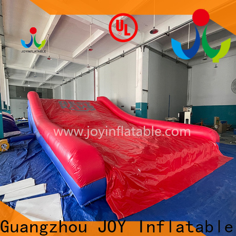 JOY Inflatable Latest big bike ramps factory price for skiing
