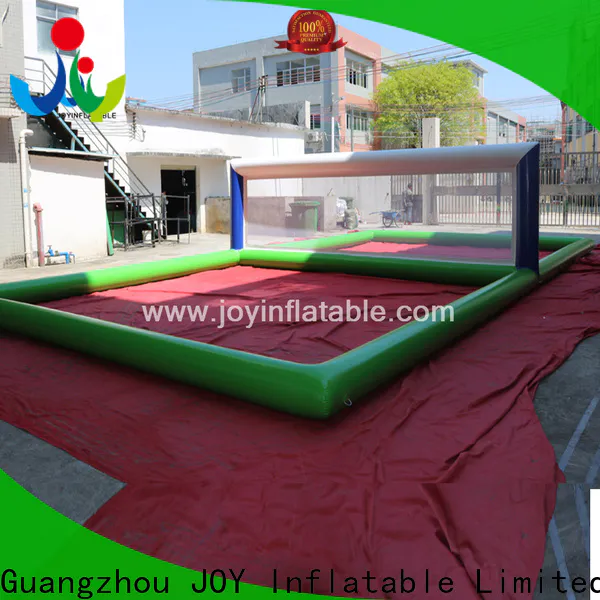 JOY Inflatable floating volleyball court wholesale for river