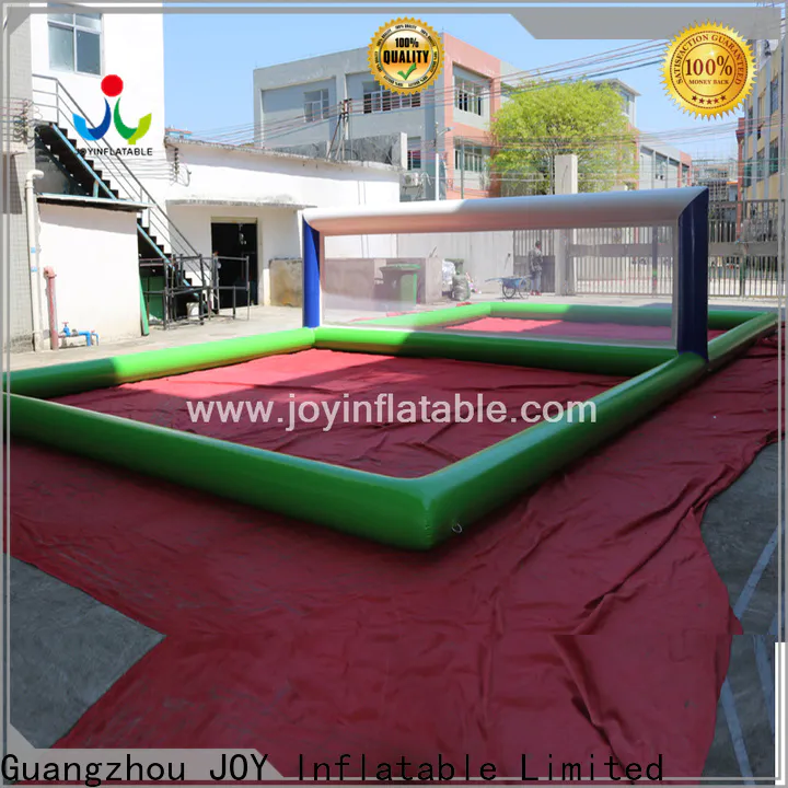 JOY Inflatable Customized blow up volleyball court supply for pool