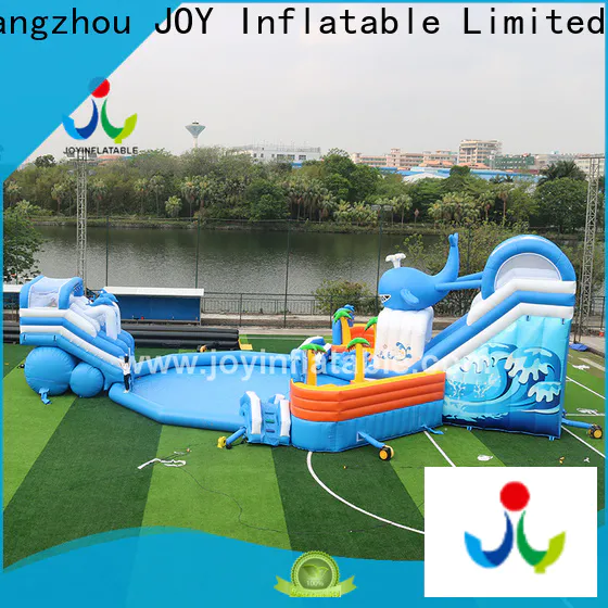 JOY Inflatable Professional floating water park factory for kids