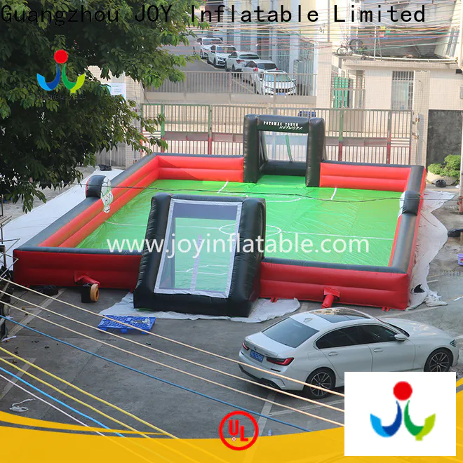 JOY Inflatable blow up soccer field factory price for sports