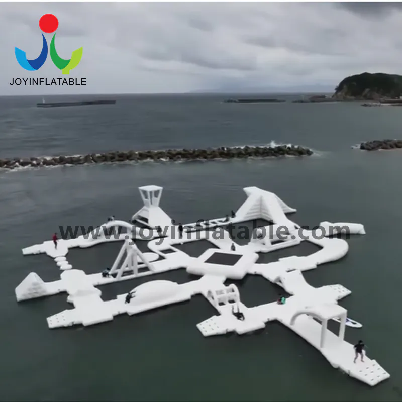 Vidéo gonflable flottante commerciale de parcs aquatiques pour adultes et enfants en pleine mer