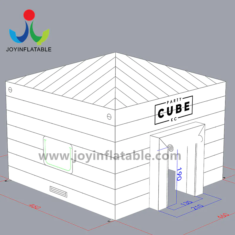 JOY Inflatable white inflatable nightclub vendor for parties