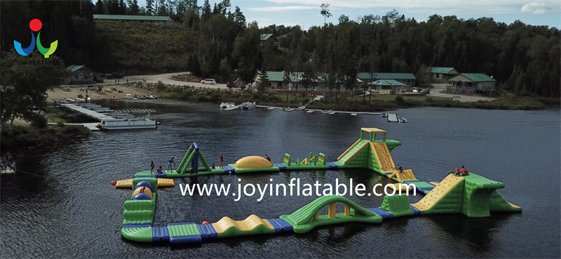 JOY Inflatable lake water trampoline for kids-6