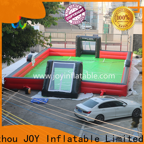 JOY Inflatable Custom blow up soccer field supplier for outdoor