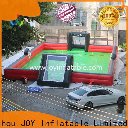 JOY Inflatable Custom blow up soccer field supplier for outdoor