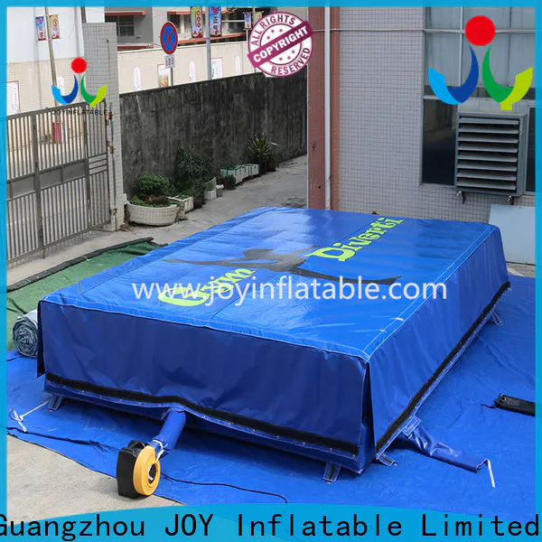 JOY Inflatable Buy trampoline airbag dealer for high jump training