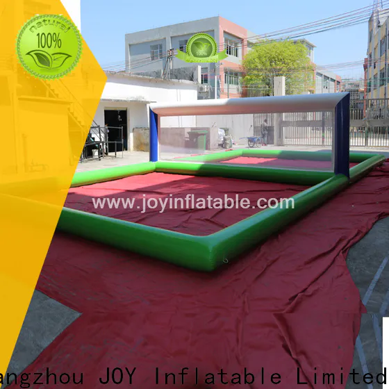 JOY Inflatable inflatable water volleyball court factory price for pool