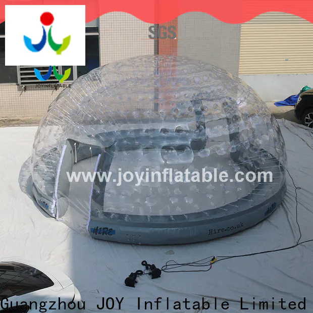 JOY Inflatable Latest inflatable bubble tent clear for sale for children