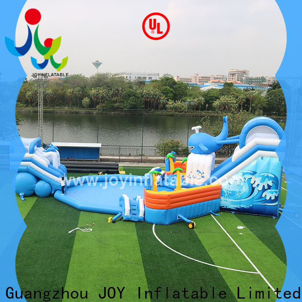 JOY Inflatable Quality floating playground dealer for kids