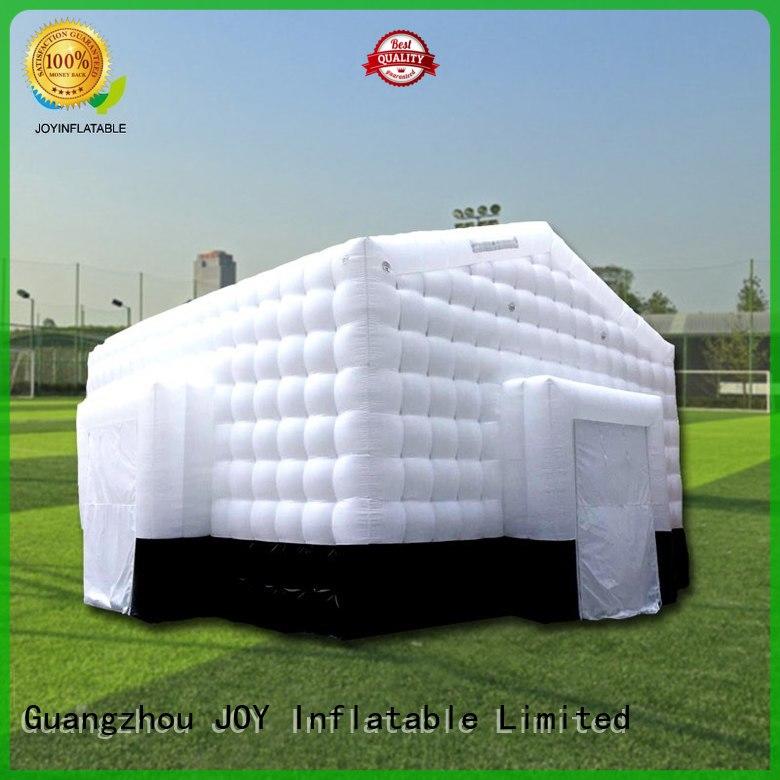 pvc 8x7x5m trendy Inflatable cube tent shelter JOY inflatable