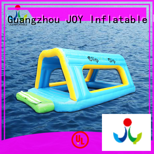 JOY inflatable mountain floating water trampoline supplier for children