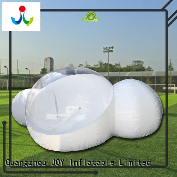 large bubble tent personalized for outdoor