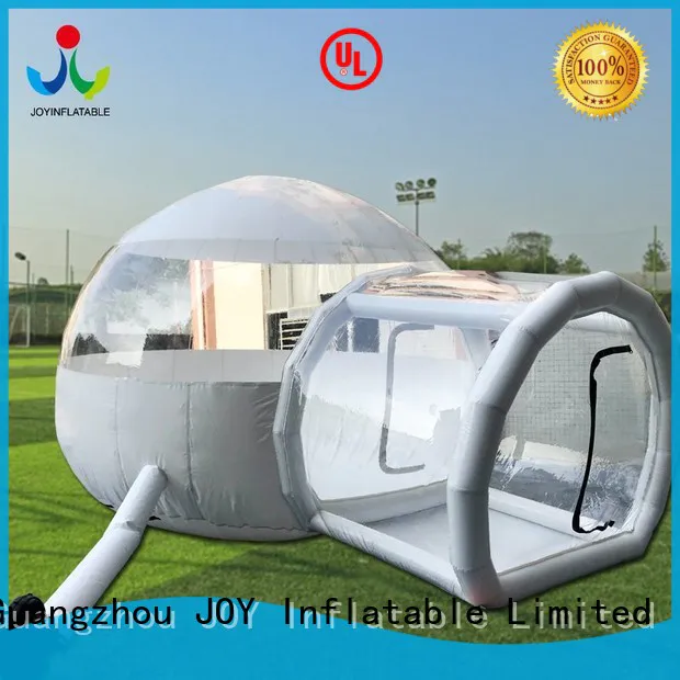 JOY inflatable iceberg bubble tent personalized for kids