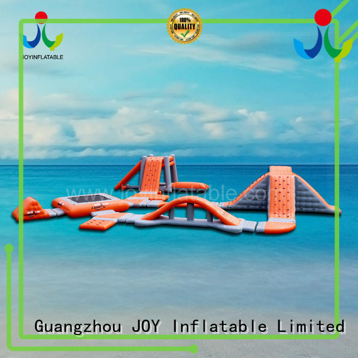 JOY inflatable jumping floating playground design for kids