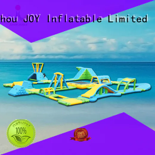 JOY inflatable inflatable lake trampoline design for kids