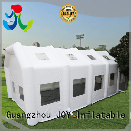 JOY inflatable Brand advertising green Inflatable cube tent manufacture