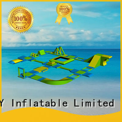 JOY inflatable floating water park inquire now for children